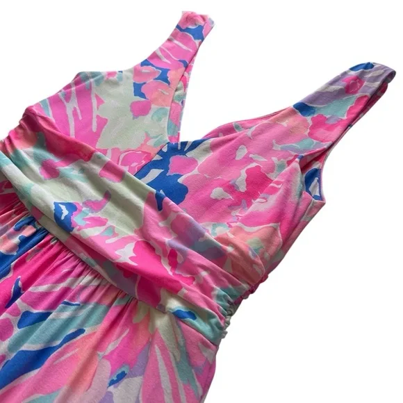 Lilly Pulitzer Sloane Playa Hermosa Sleeveless Maxi Dress Size M - Picture 12 of 12